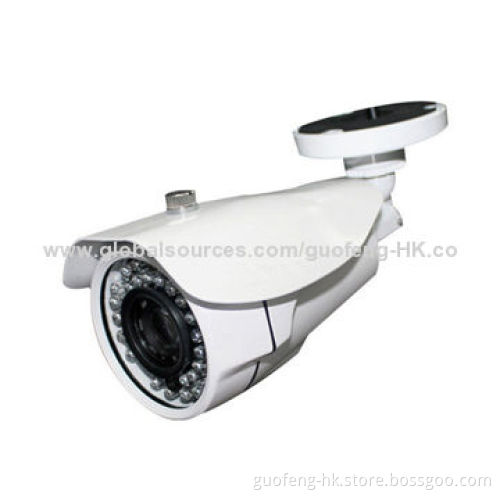 Weatherproof IP security camera/HD 1.0 megapixel, 1/4-type CMOS high performance megapixel sensor